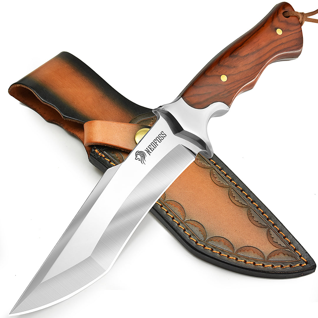 Bowie knife and sheath introduce