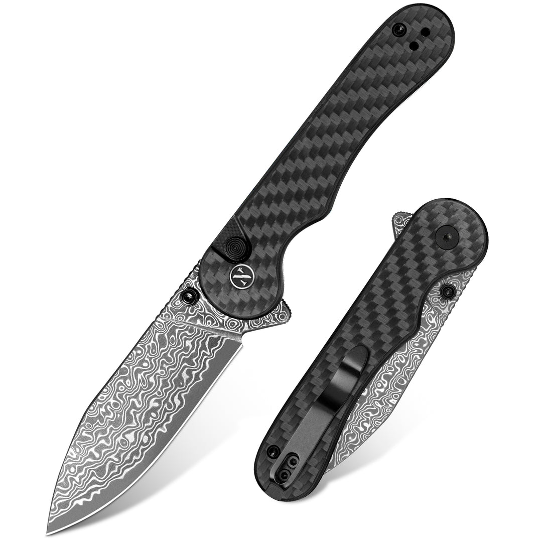 NedFoss BLACKBERRIES 2.9" 14C28N Steel Blade EDC Pocket Knife with G10 Handle