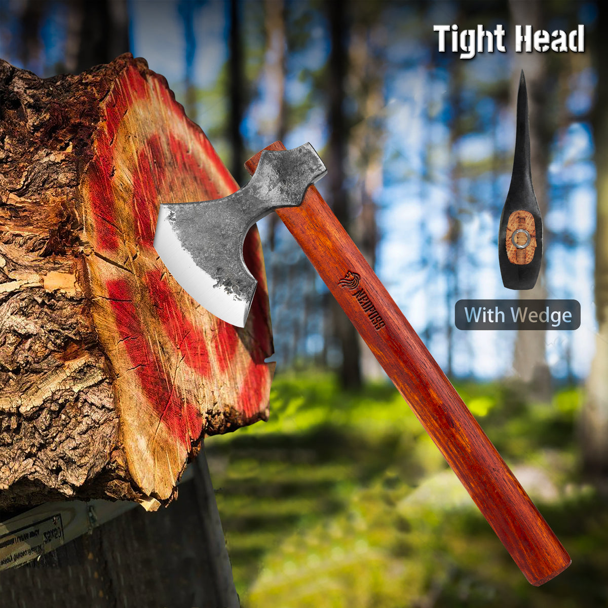 Throwing Hacket's Nedfoss FF16 Throwing Hatchets 2 Pack, 16
