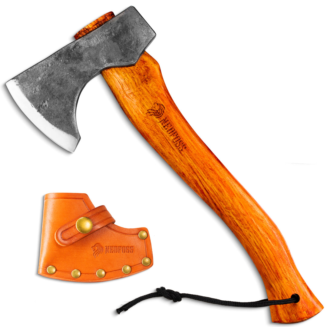 NedFoss Hippo 13" Outdoor Hatchet with Wooden Handle