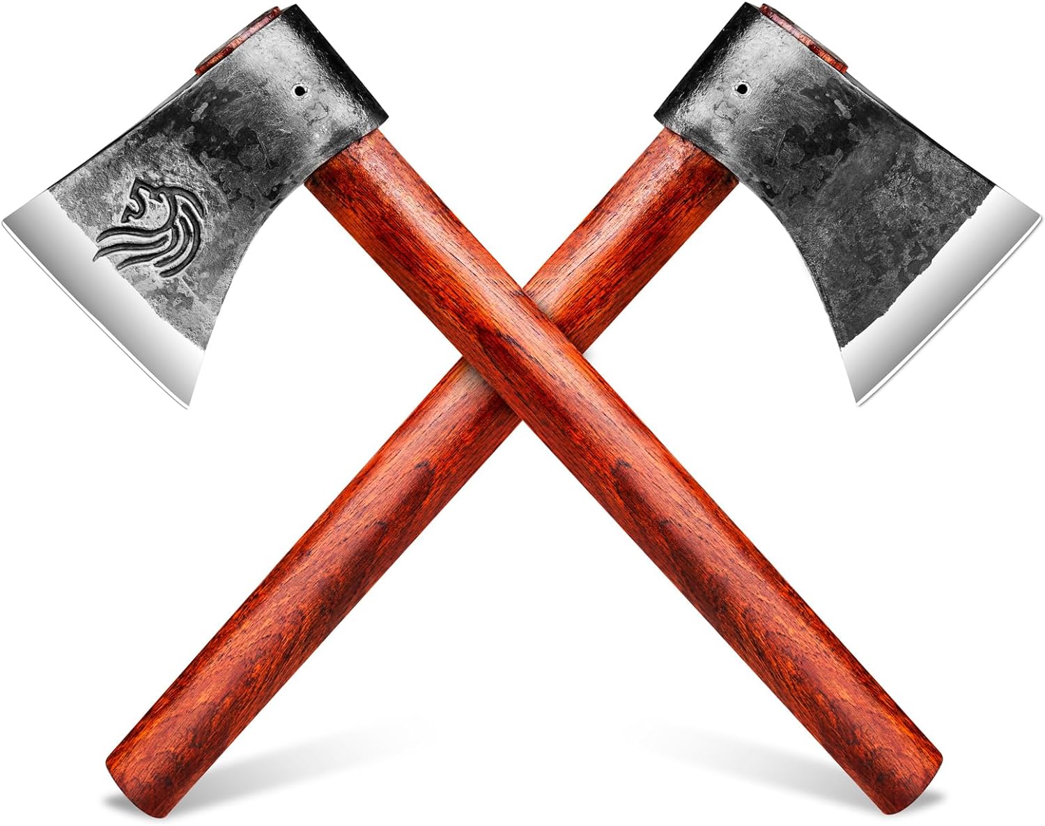 Nedfoss Kung-Fu Throwing Axe Set, Throwing Hatchet with 1065 High