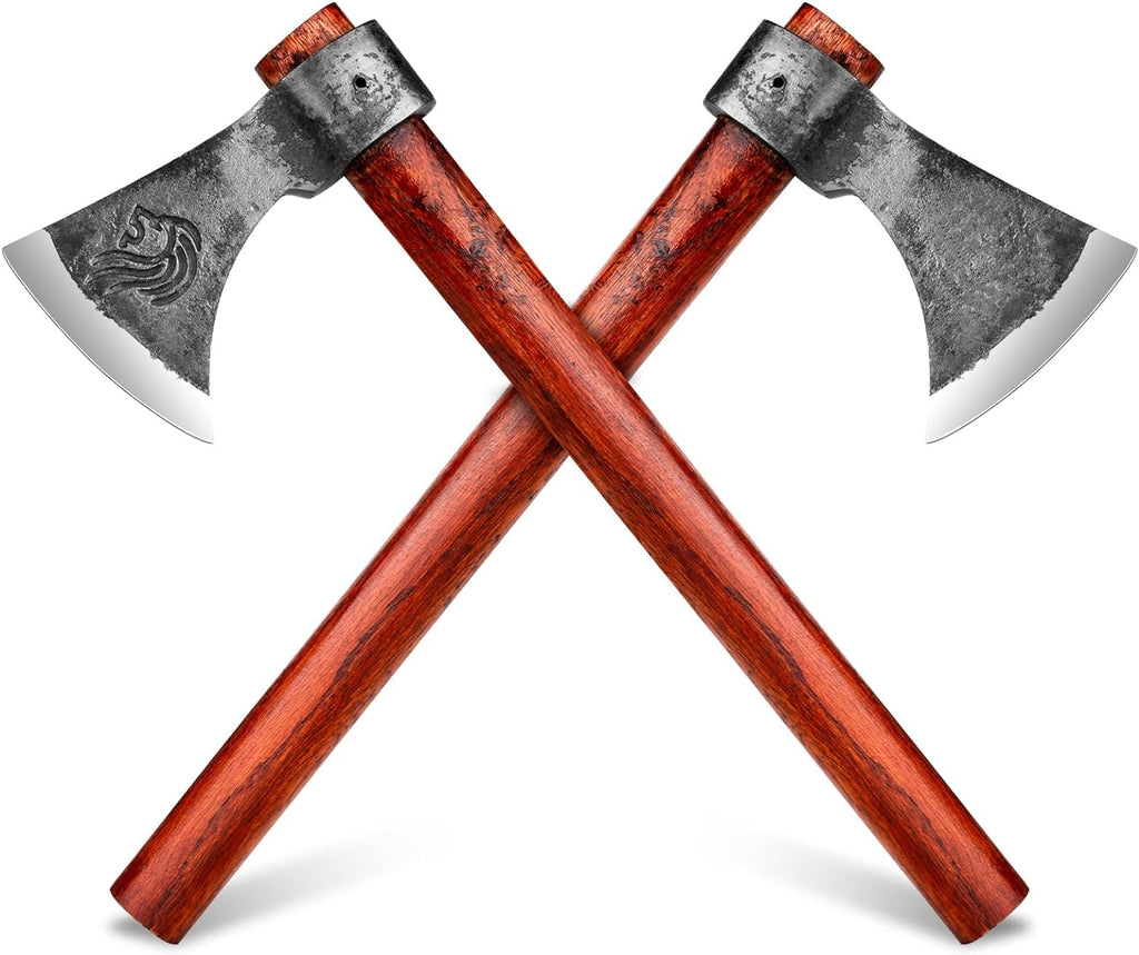 Nedfoss Vikings 2 Pack of 16 Inches Throwing Axe Set with 1065