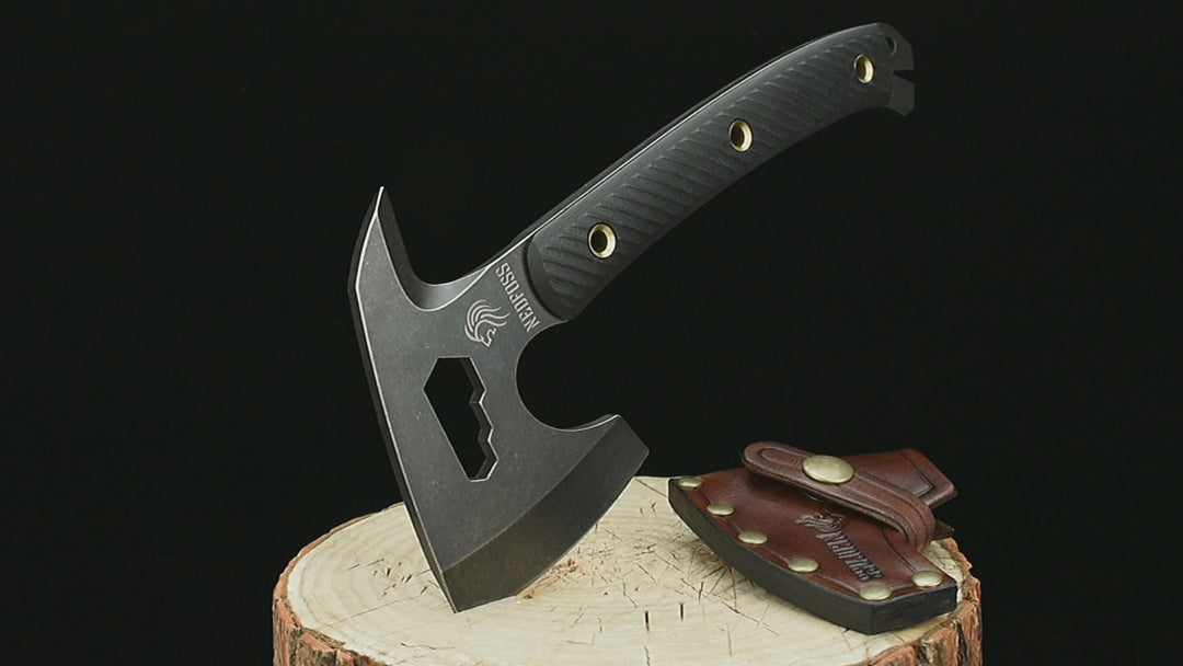 Bison Survival Axe Tactical Axe  Multifunctional Pack Hatchet