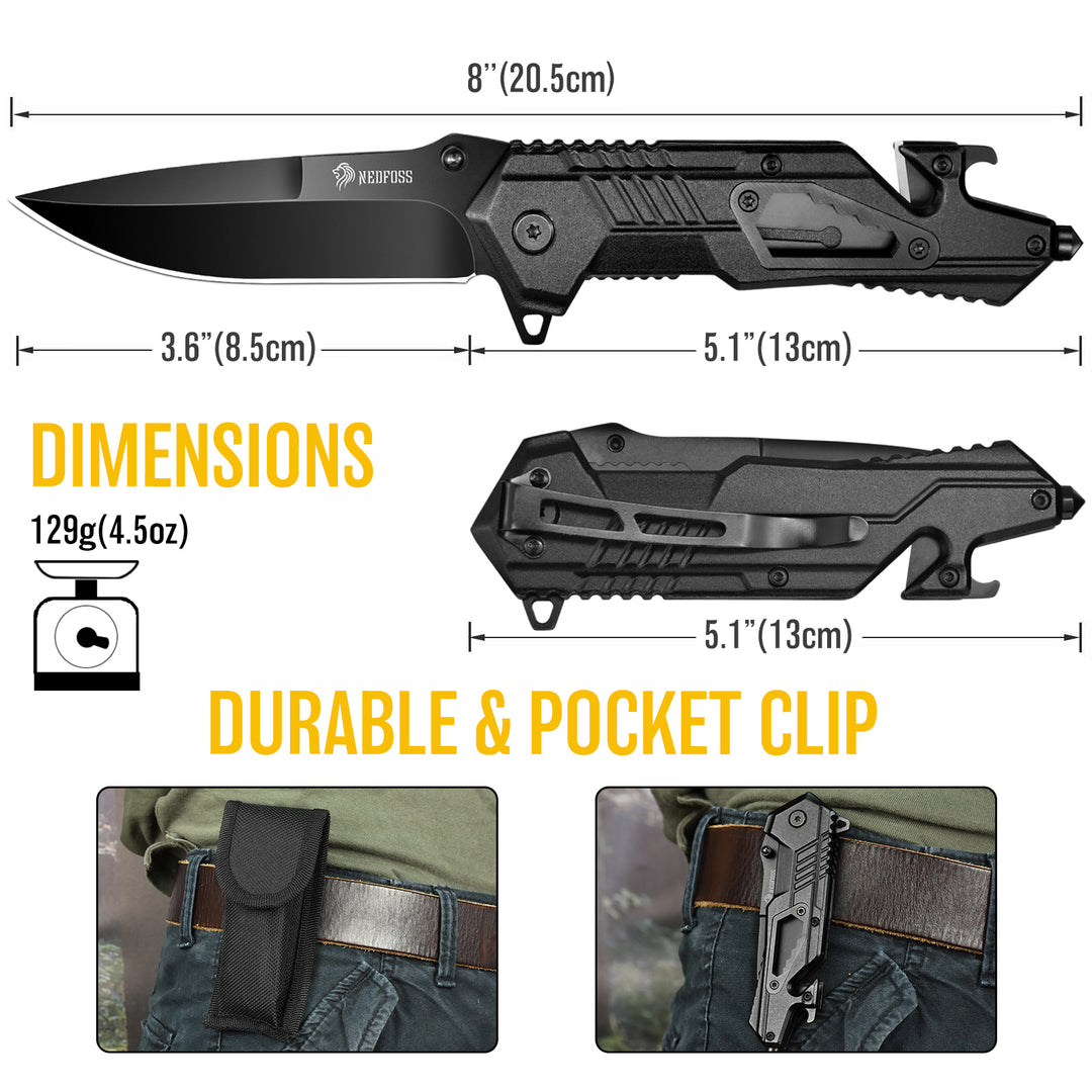Durable Belt Clips & Knife Belt Clips for Tactical Use