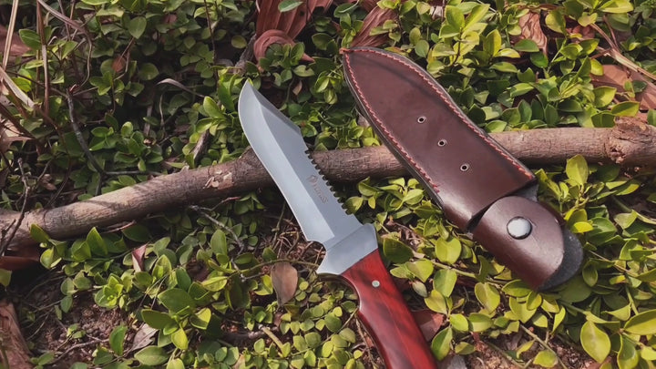 Bowie-Messer | Feststehende Bushcraft-Messer – scharf, robust und langlebig