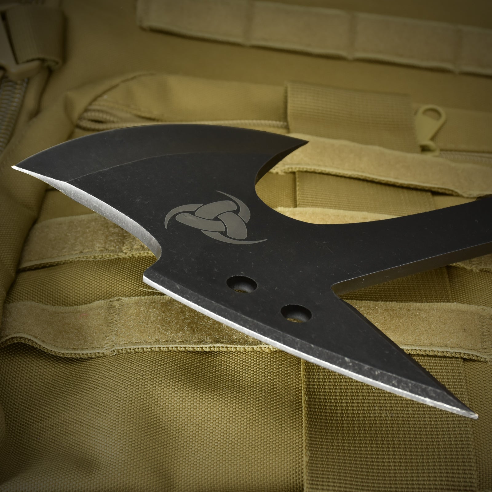 Eagle Full Tang Tactical Tomahawk and Viking Axe with Spike